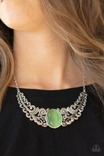 Load image into Gallery viewer, Celestial Eden - Green necklace
