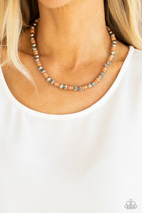 ZEN You Least Expect It - Orange necklace