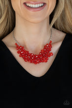 Load image into Gallery viewer, Let The Festivities Begin - Red necklace
