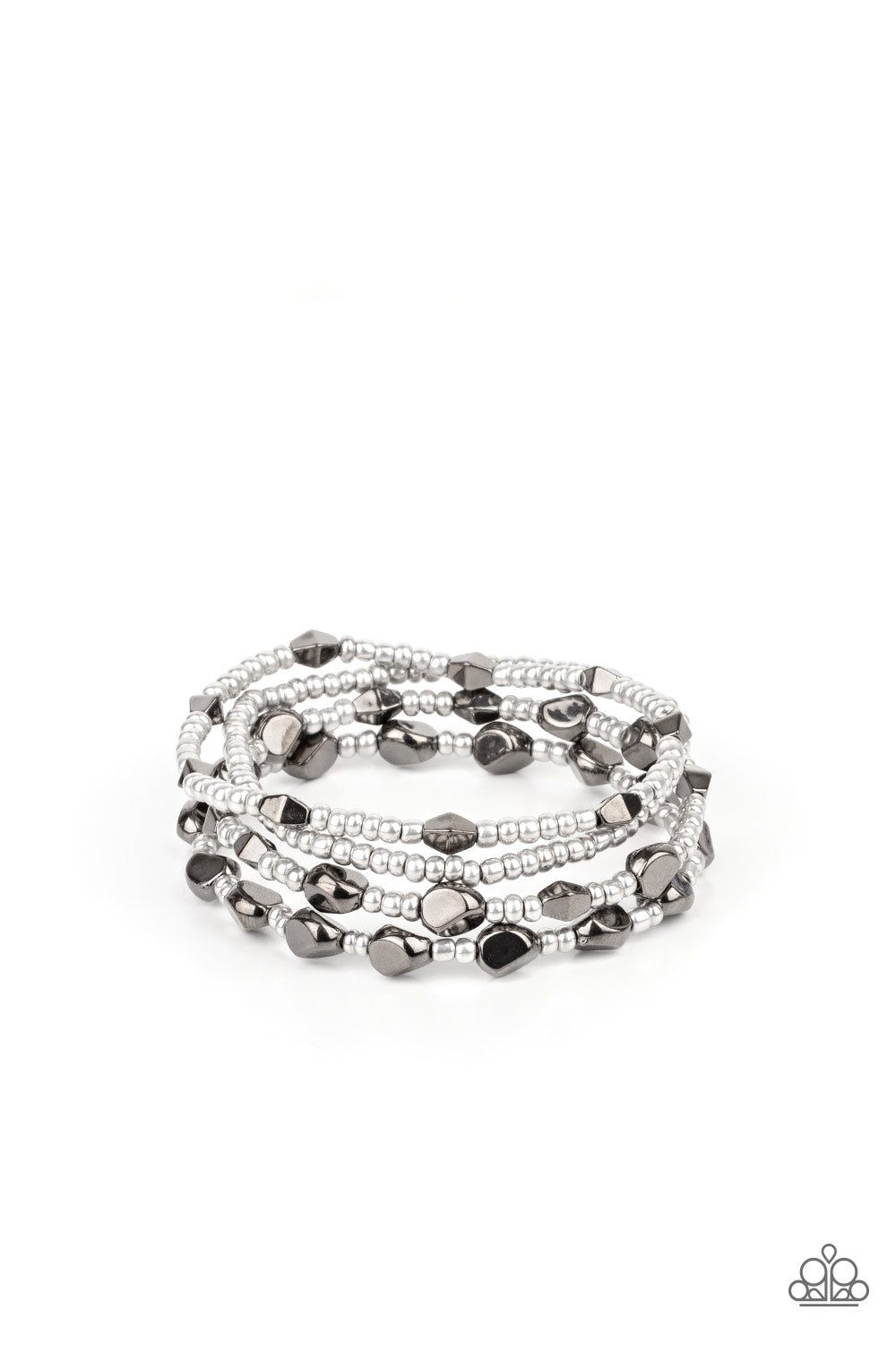 Fashionably Faceted - Multi bracelet