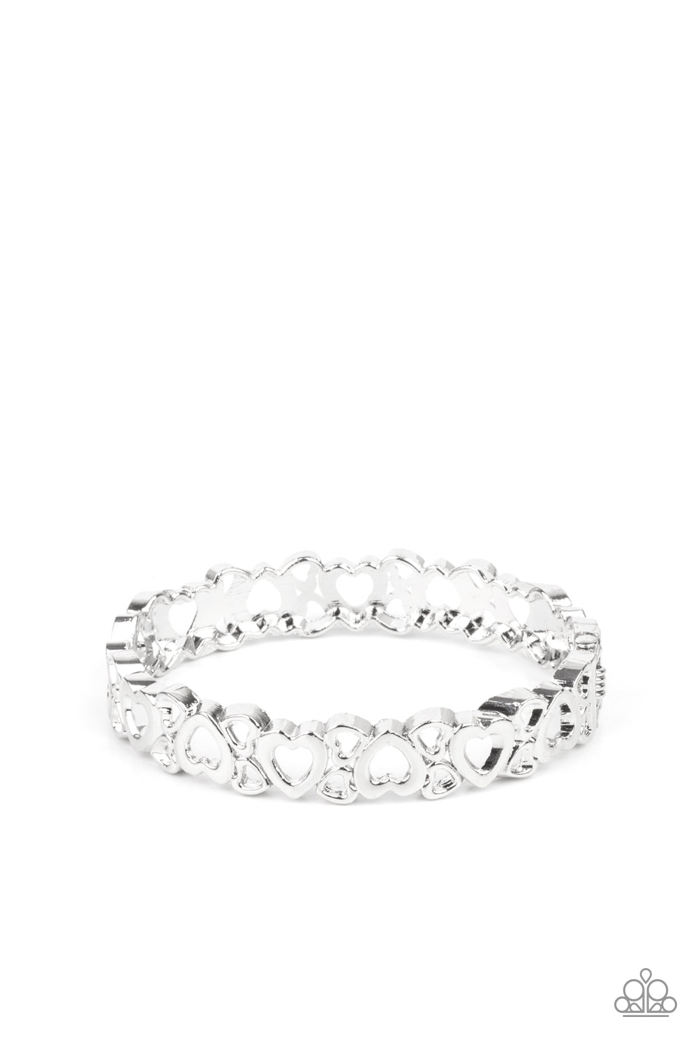 You HEART The Lady! - Silver bracelet