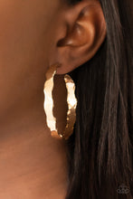 Load image into Gallery viewer, Exhilarated Edge - Gold earring
