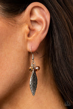 Load image into Gallery viewer, LEAF It To Fate - Brown Earring
