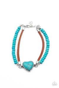 Charmingly Country - Blue bracelet