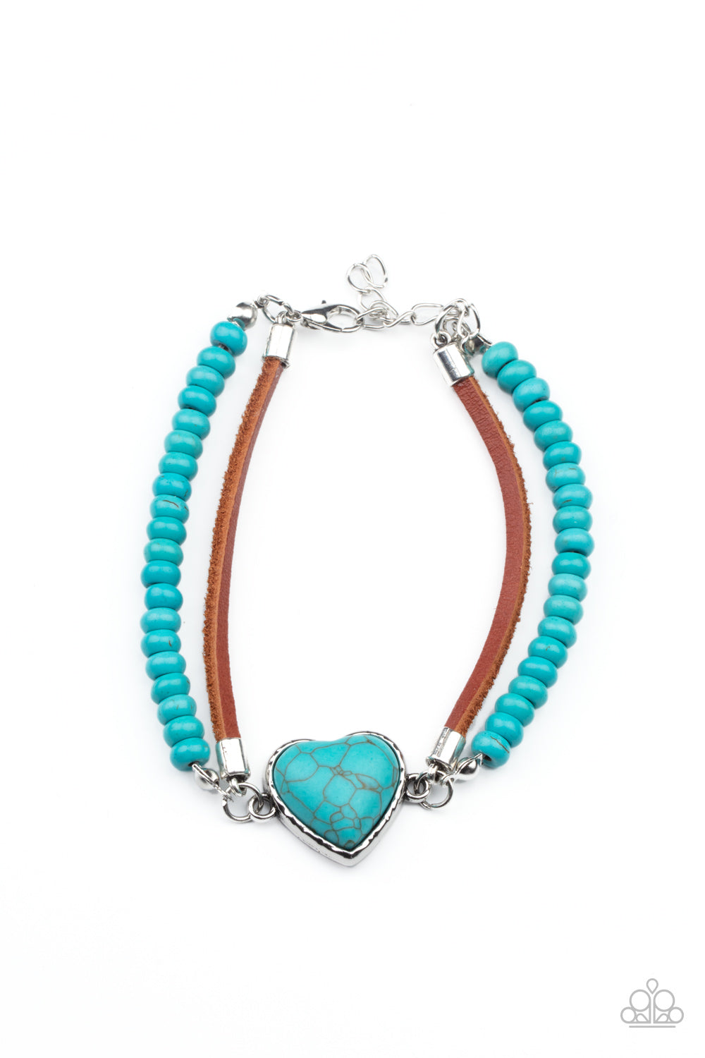 Charmingly Country - Blue bracelet