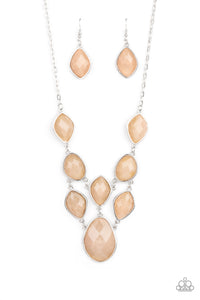 Opulently Oracle - Brown necklace