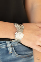 Load image into Gallery viewer, Born to Soar - White bracelet
