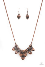 Load image into Gallery viewer, Rustic Smolder - Copper necklace
