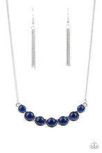 Load image into Gallery viewer, Serenely Scalloped - Blue necklace
