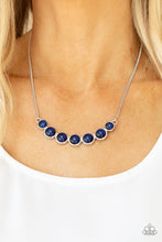 Load image into Gallery viewer, Serenely Scalloped - Blue necklace
