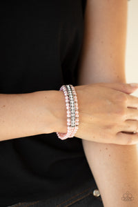 Vintage Beam - Pink bracelet