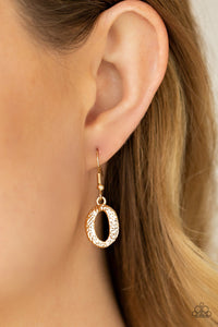 OVAL The Limit - Gold necklace