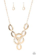 Load image into Gallery viewer, OVAL The Limit - Gold necklace
