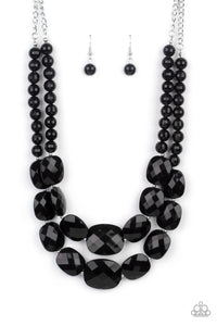 Resort Ready - Black necklace