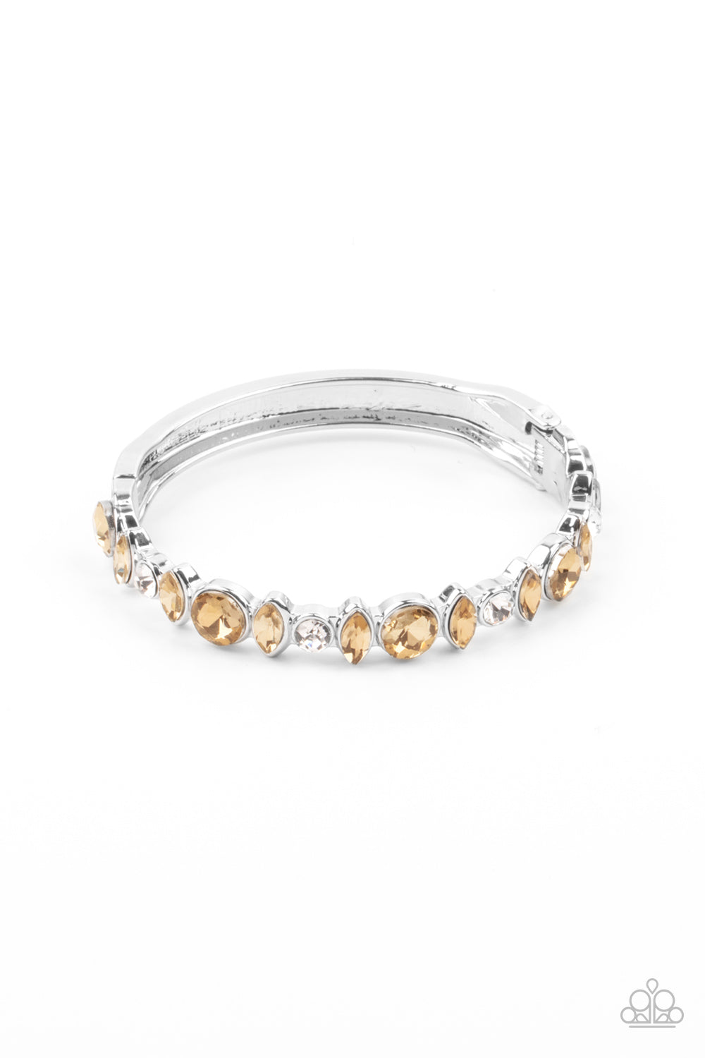 BLING Them To Their Knees - Brown bracelet