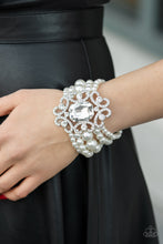 Load image into Gallery viewer, Rule The Room - White bracelet
