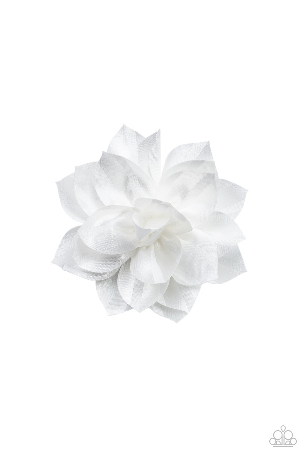 Gala Garden - White Hair Clip