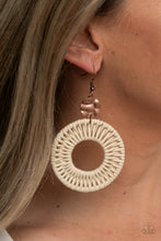 Load image into Gallery viewer, Total Basket Case - Copper earring
