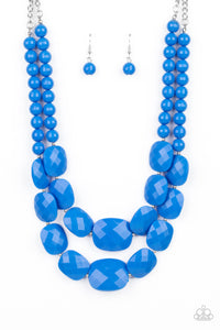 Resort Ready - Blue necklace