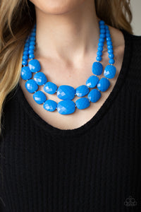 Resort Ready - Blue necklace