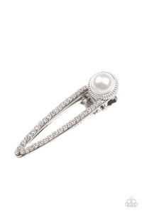 Expert in Elegance - White hair clip