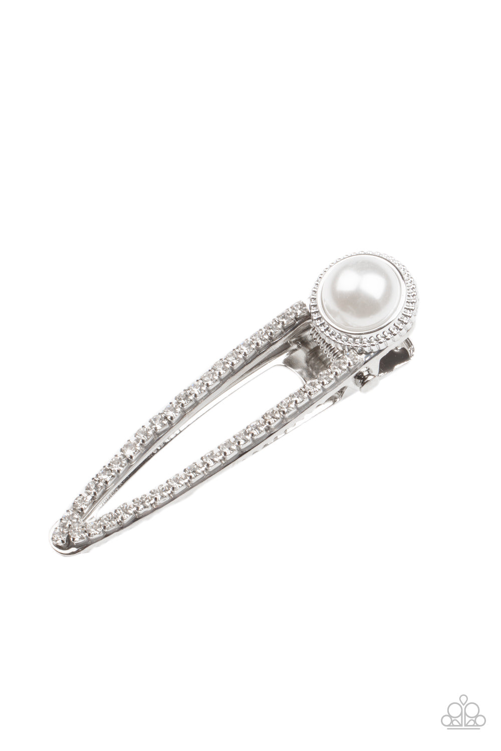 Expert in Elegance - White hair clip