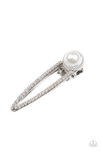 Load image into Gallery viewer, Expert in Elegance - White hair clip
