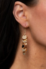 Load image into Gallery viewer, Hear Me Shimmer - Gold earring
