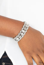Load image into Gallery viewer, Metro Magnetism - Silver bracelet

