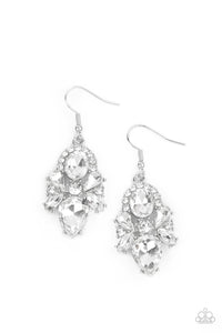 Stunning Starlet - White earring