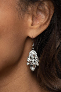 Stunning Starlet - White earring