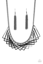 Load image into Gallery viewer, Metro Mirage - Black necklace
