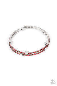 Let Freedom BLING - Red bracelet