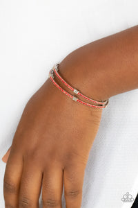 Let Freedom BLING - Red bracelet
