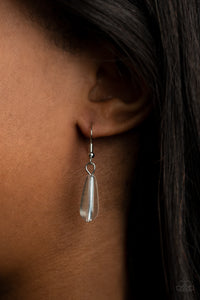 Dripping With DIVA-ttitude - White necklace