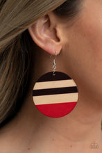 Load image into Gallery viewer, Yacht Party - Red earring
