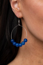 Load image into Gallery viewer, Let It Slide - Blue earring
