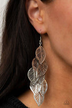 Load image into Gallery viewer, Limitlessly Leafy - Silver earring
