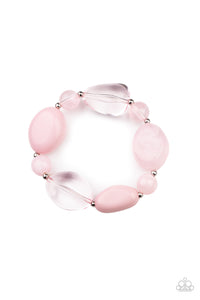I Need a STAYCATION - Pink bracelet