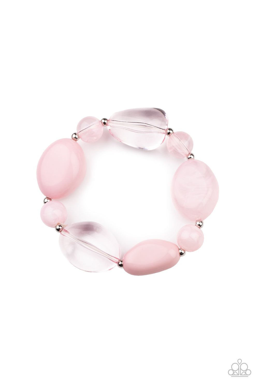 I Need a STAYCATION - Pink bracelet