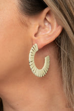 Load image into Gallery viewer, A Chance of RAINBOWS - Green earring
