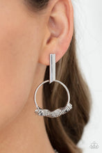 Load image into Gallery viewer, Set Into Motion - Silver earring

