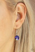 Load image into Gallery viewer, Futuristic Fashionista - Blue necklace
