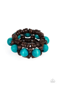Tropical Temptations - Blue bracelet