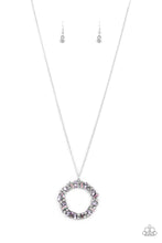Load image into Gallery viewer, Wreathed in Wealth - Purple necklace
