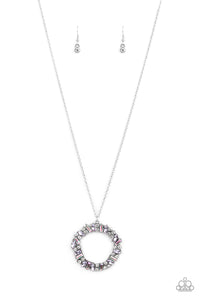 Wreathed in Wealth - Purple necklace