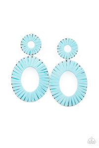 Foxy Flamenco - Blue earring