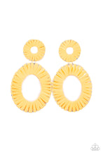 Load image into Gallery viewer, Foxy Flamenco - Yellow earring
