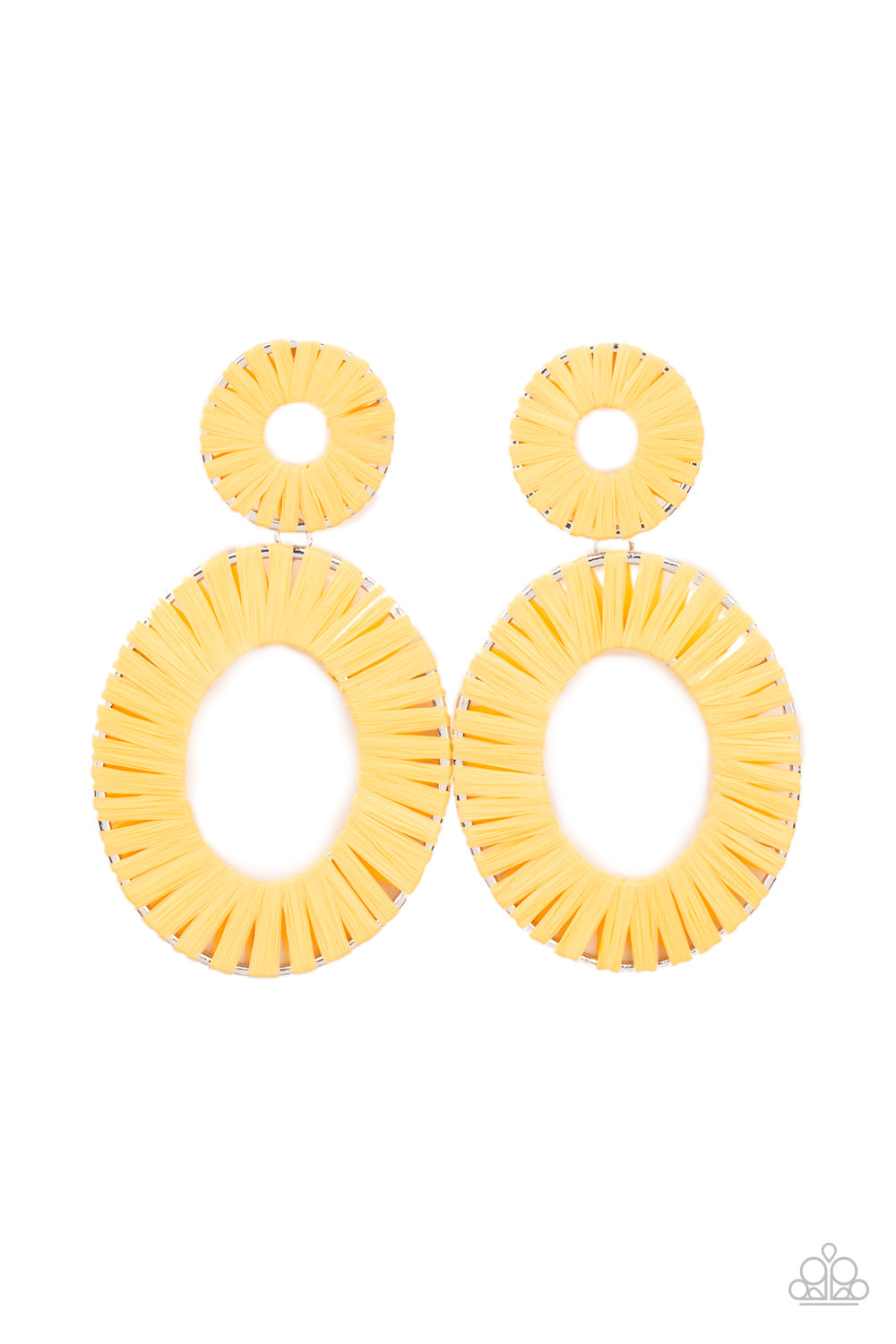 Foxy Flamenco - Yellow earring