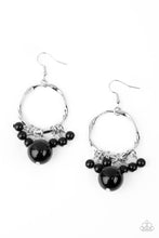 Load image into Gallery viewer, Delectably Diva - Black earring
